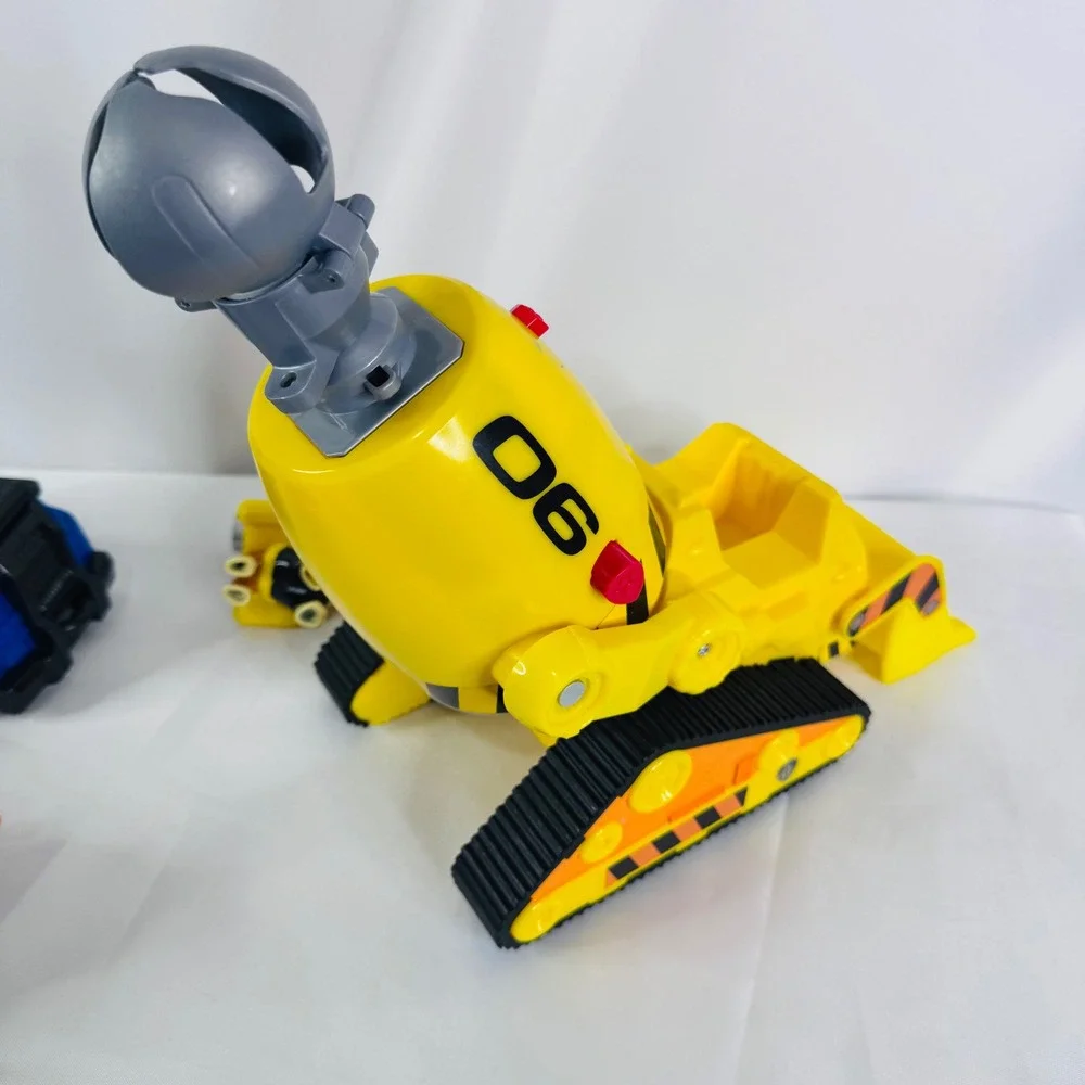 Paw Patrol Movie Rubble's Deluxe Bulldozer &‎ Pup Vehicles lot Rocky Chase